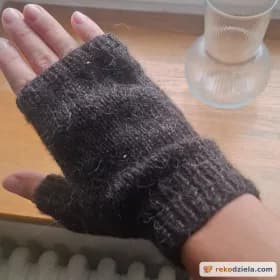 Mitenki handmade 100% alpaka 